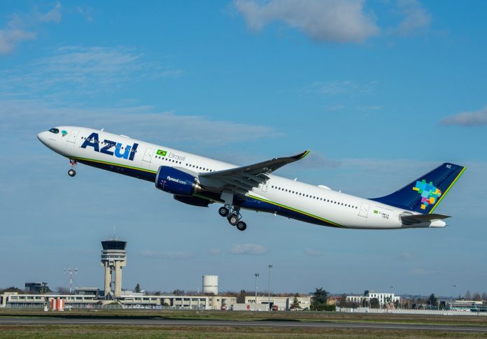 Azul Linhas Aéreas recebe o primeiro Airbus A330neo das Américas