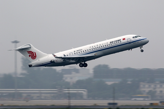 Imagens Air China Realiza Primeiro Voo Sua Nova Aeronave Regional