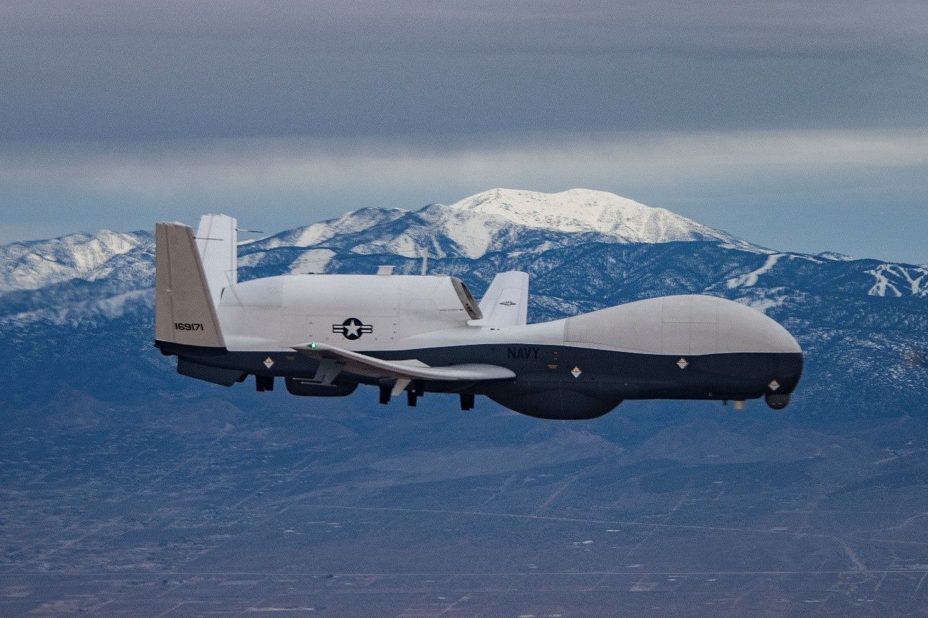 Northrop Grumman Entrega MQ 4C Triton Atualizado Para A Marinha Dos EUA