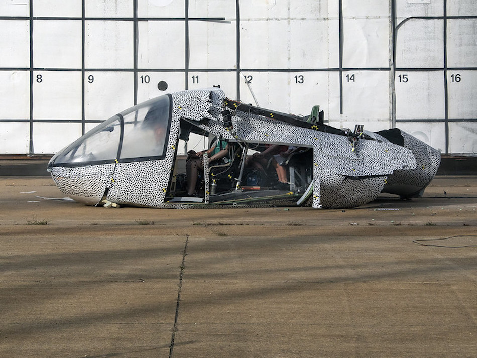 IMAGENS Instituto De Pesquisa Da NASA Simula Queda De Aeronave EVTOL