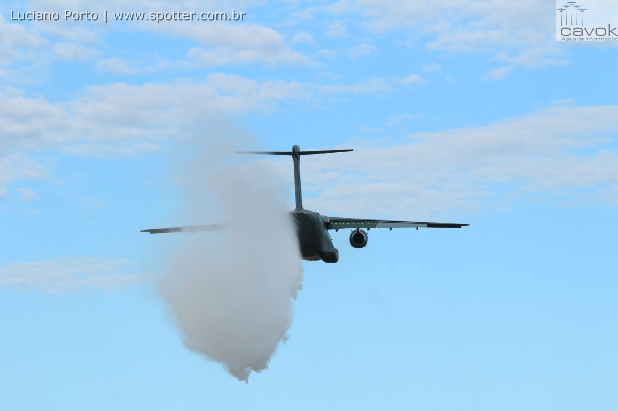 IMAGENS Esquadrão ZEUS conclui testes sistema MAFFS II no KC 390