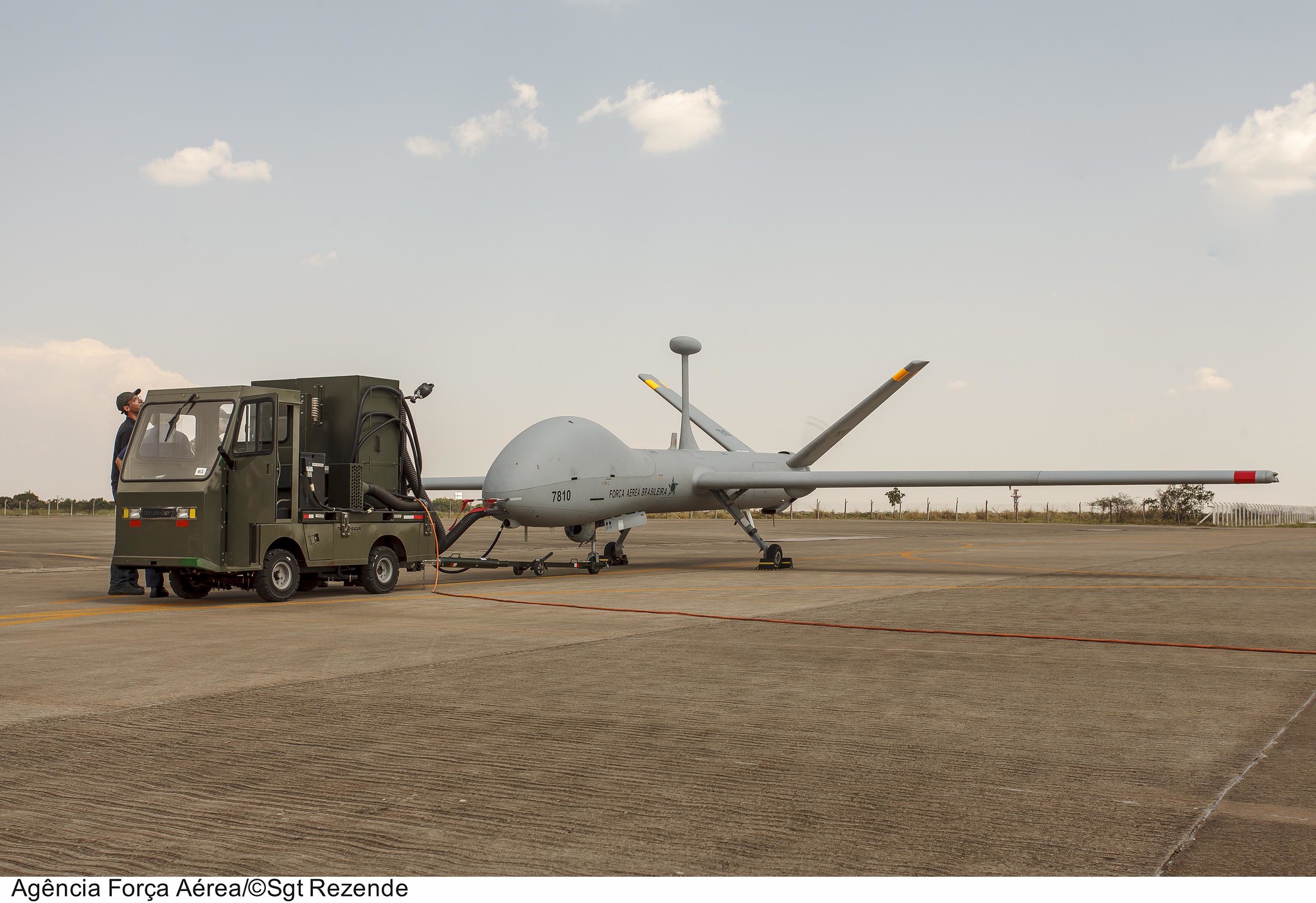 For A A Rea Brasileira Adquire Novo Drone De Vigil Ncia Hermes Rq