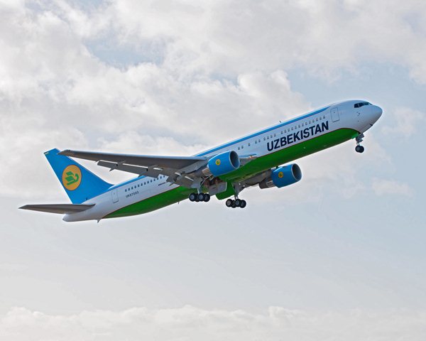 Boeing 767 300 схема салона uzbekistan airways