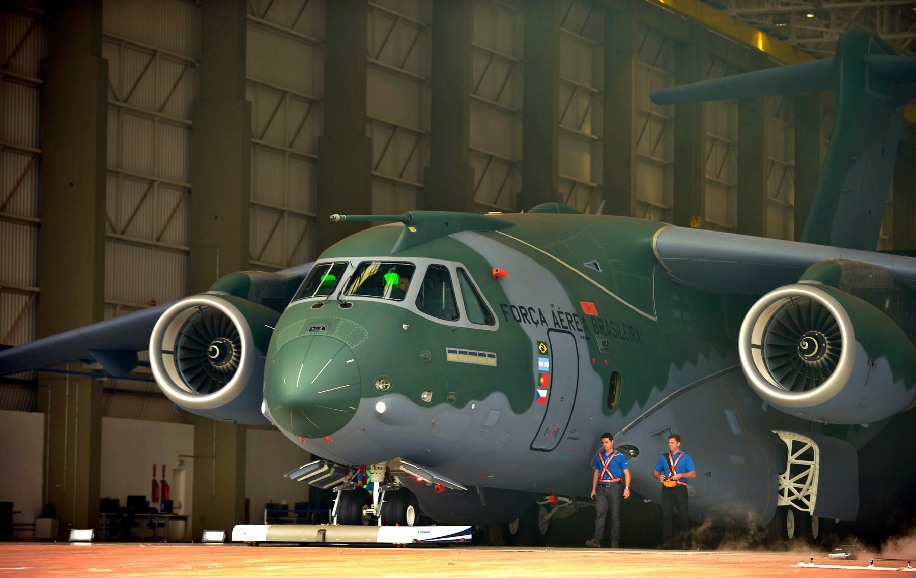 Primeiro KC-390 da Força Aérea Portuguesa estreado em voo