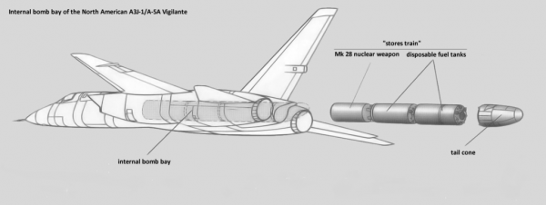 North_American_A-5A_internal_bomb_bay