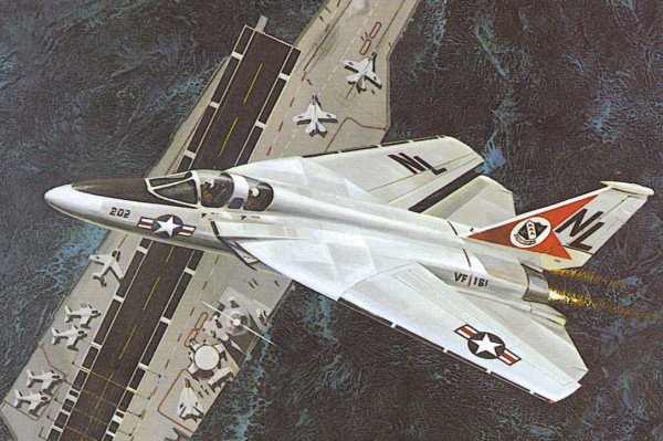 Proposta da General Dynamics para a concorrência VFX que deu origem ao F-14.