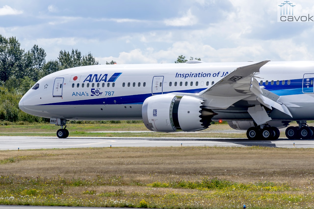 ANA recebe seu 50° Boeing 787 Dreamliner – Cavok Brasil