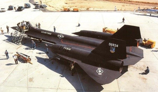 O primeiro protótipo do YF-12A. (Foto: Lockheed Martin)