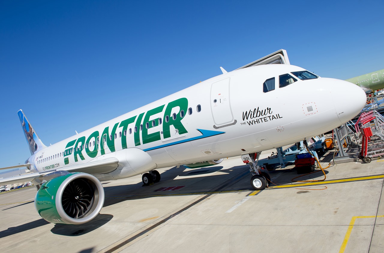 Frontier Airlines recebe primeiro Airbus A320neo nos EUA com motores CFM