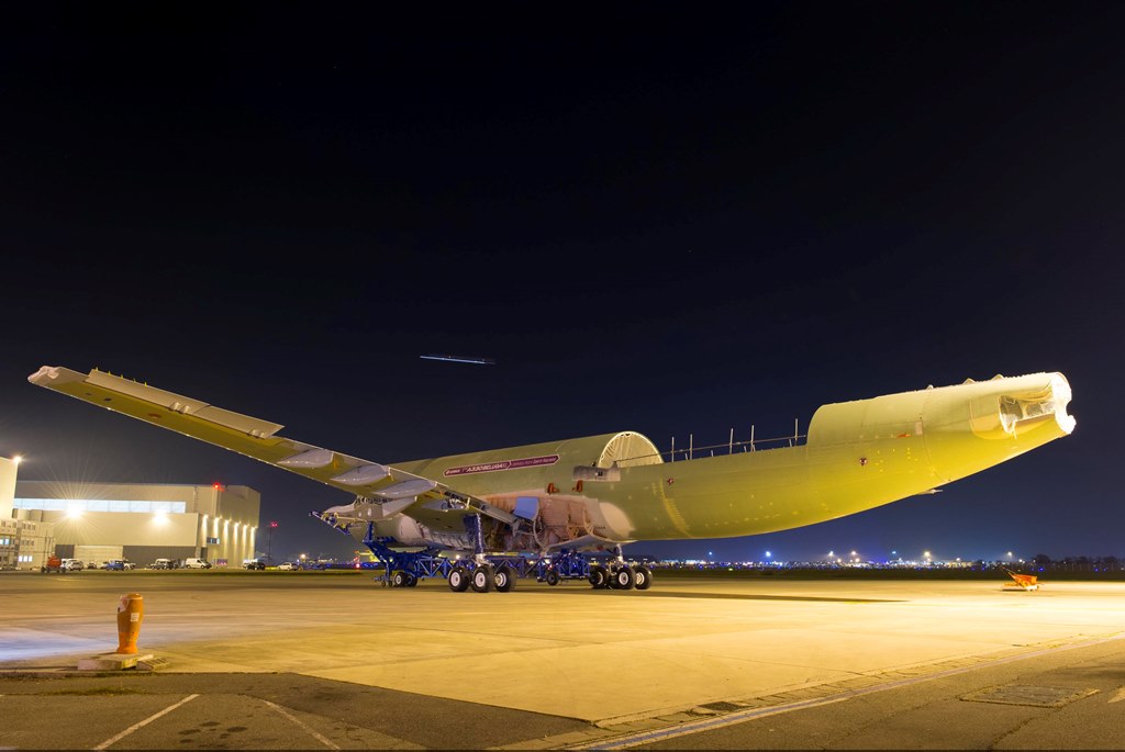 Imagens Airbus Avan A No Desenvolvimento Do A Beluga Xl