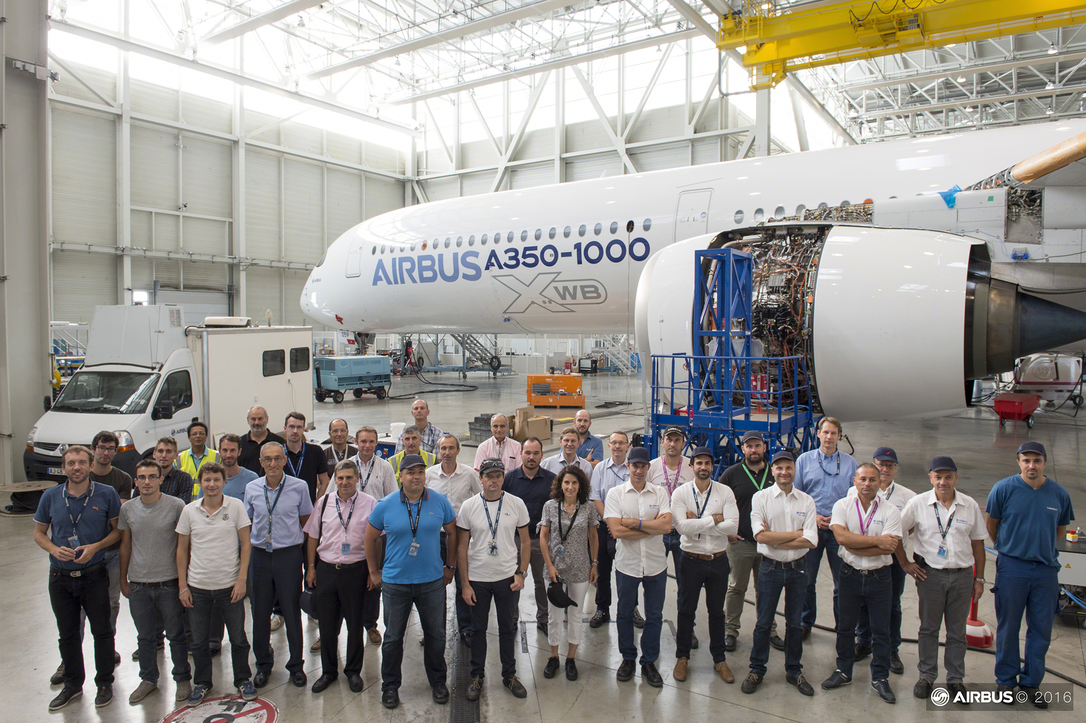 VÍDEO: Airbus acelera testes de vibração no solo com o A350-1000 ...