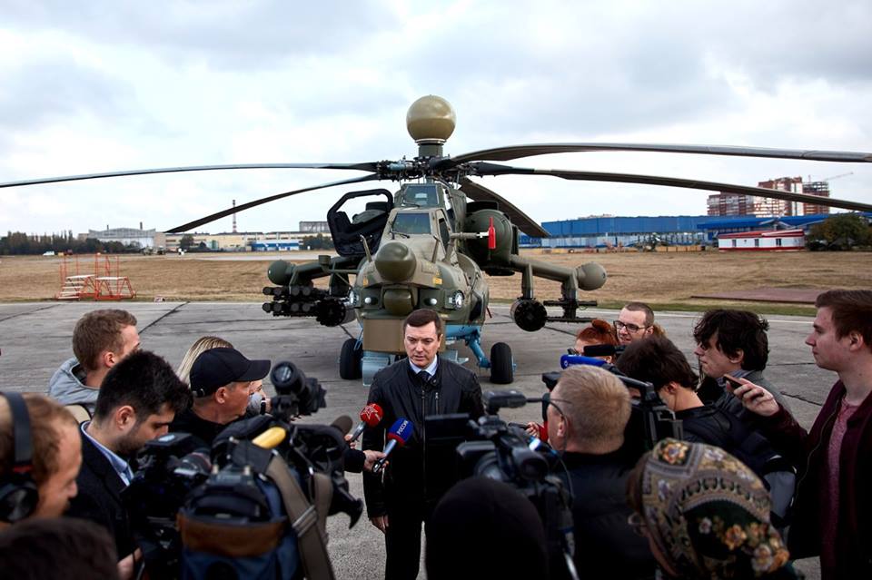 IMAGENS: Primeiros helicópteros Mi-28UB prontos para entrega ao ...