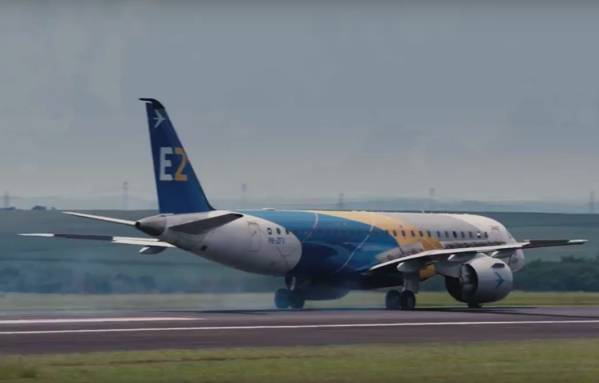 VÍDEO: Embraer E190-E2 Conclui Testes De Frenagem Máxima