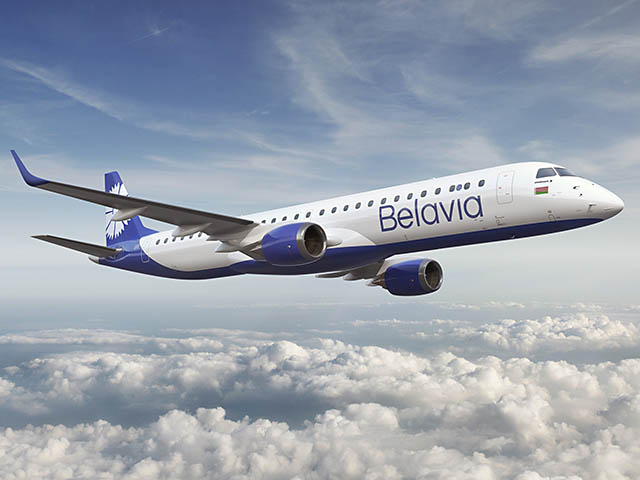 Embraer 195 схема салона belavia