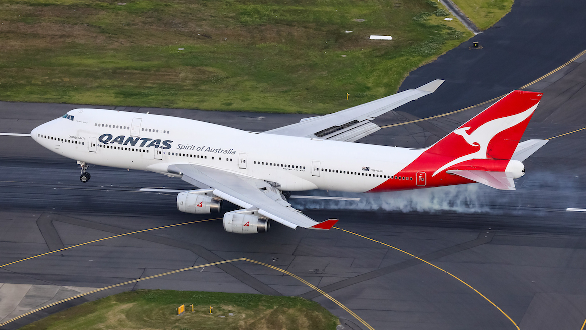 Após Mais De 92 Mil Horas De Voo, Qantas Aposenta Seu último 747-400 ...