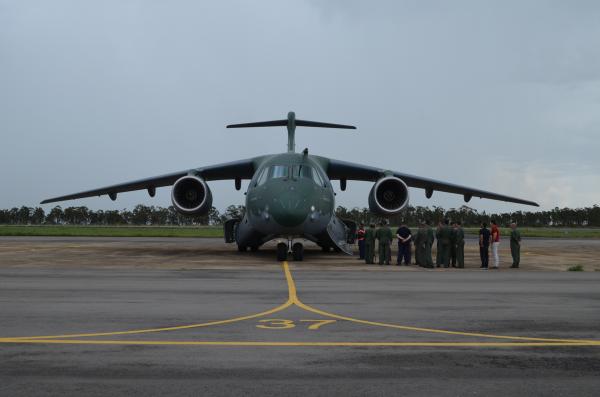 IMAGENS: FAB recebe segunda unidade do KC-390 Millennium