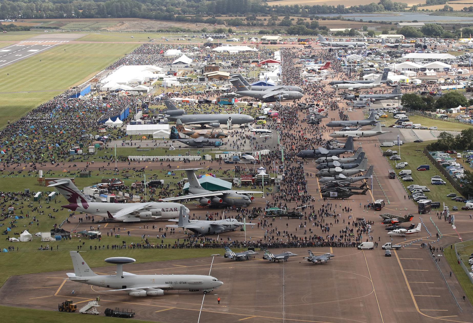 COVID19 Farnborough e RIAT estão cancelados em 2020