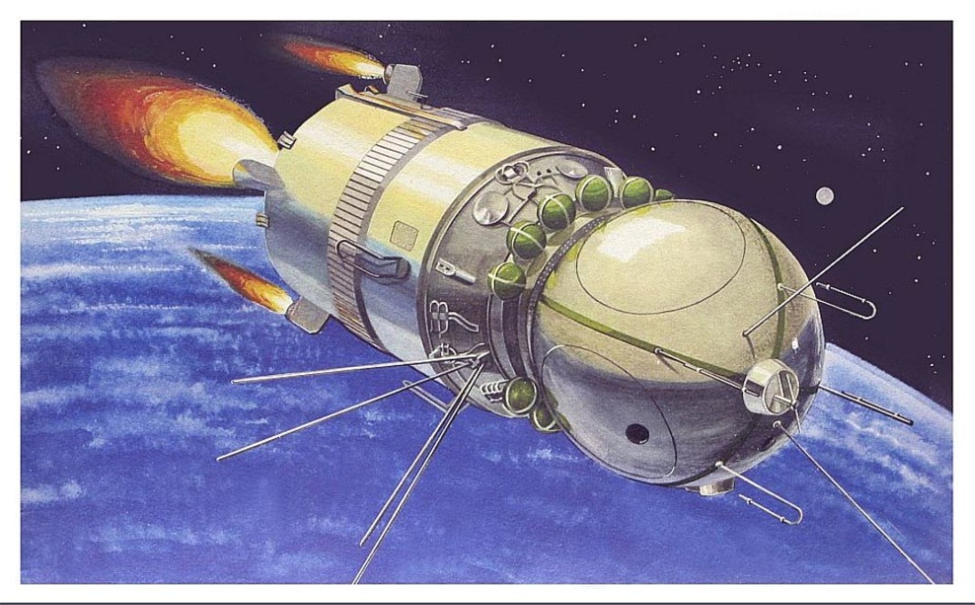 Восток 1 космический корабль рисунок