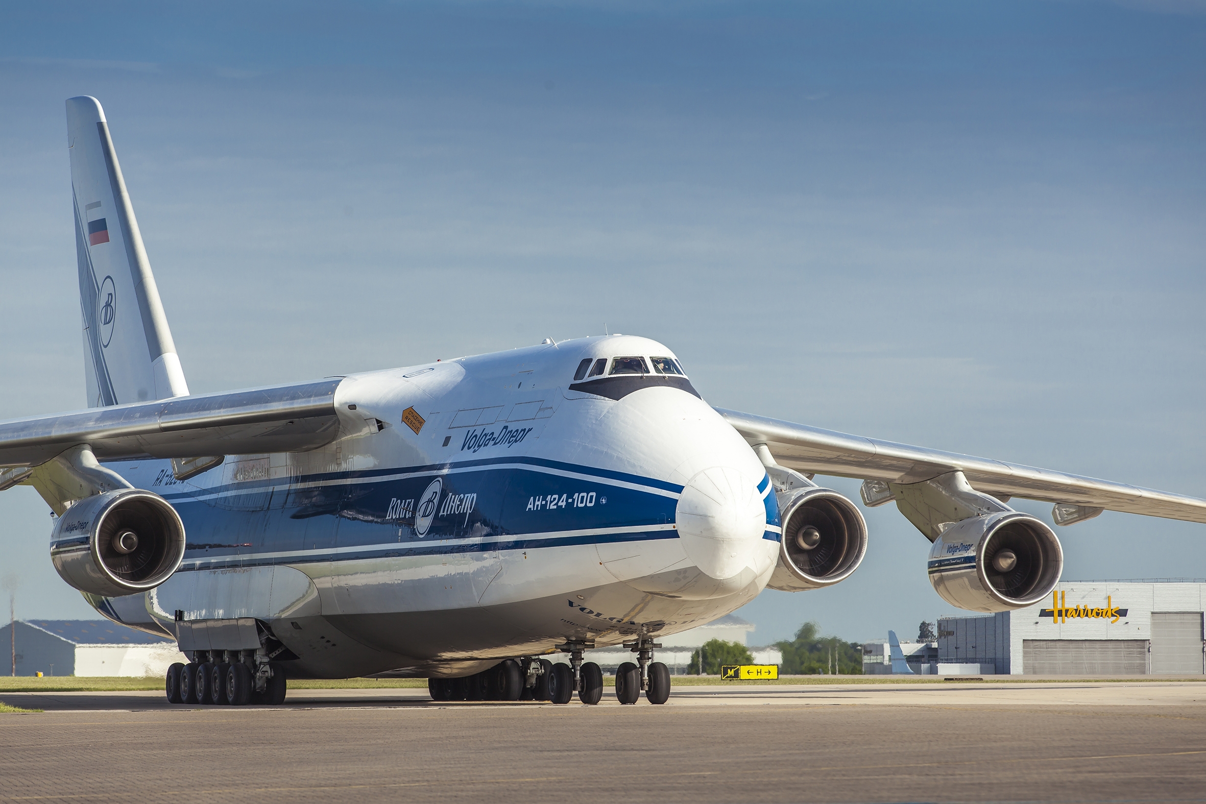 Volga Dnepr Aumenta Capacidade De Carga Da Segunda Aeronave An 124   Volga Dnepr Airlines An 124 100 Freighter 01 