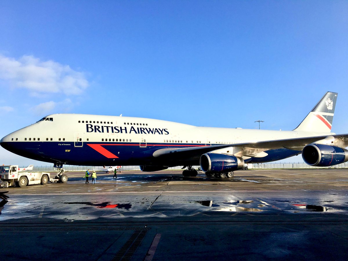 IMAGENS: British Airways Dá Adeus Aos Seus 747 ‘jumbo Jets’