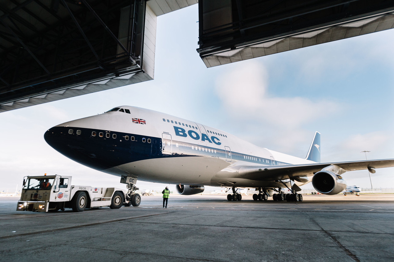 IMAGENS: British Airways dá adeus aos seus 747 'jumbo jets