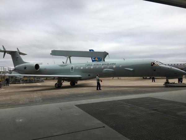 IMAGENS: Concluída modernização da primeira aeronave E-99 AEW da FAB ...