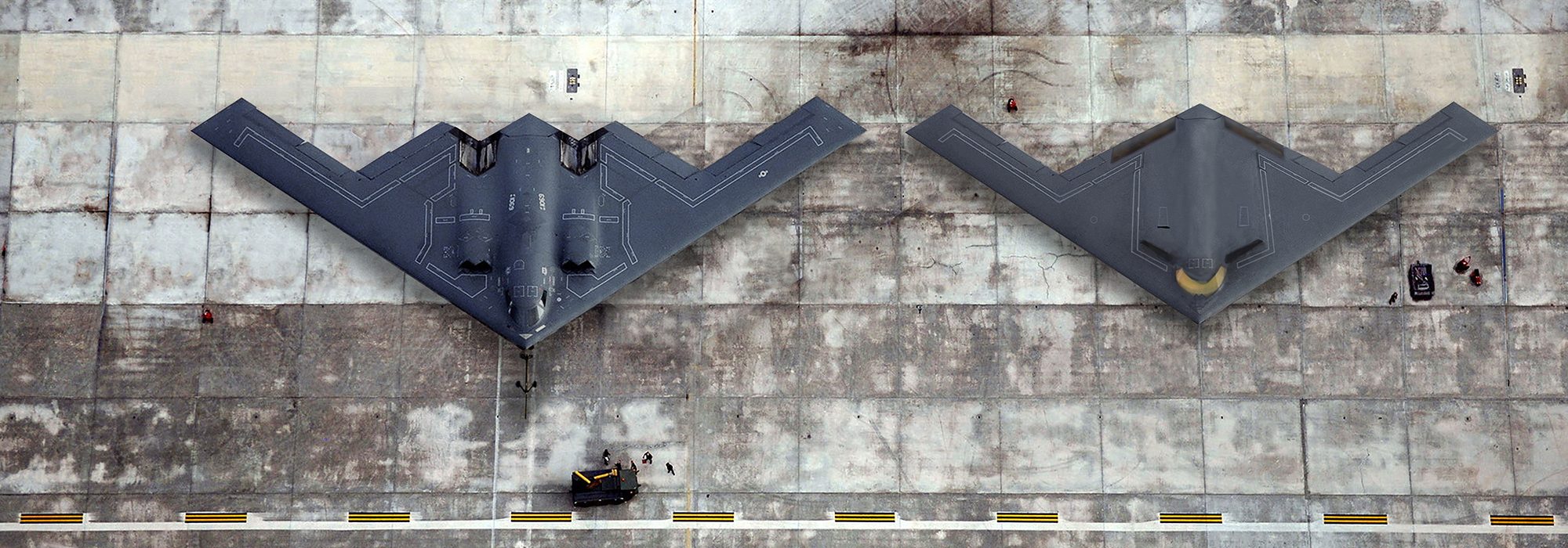Primeiro B-21 Raider começa a tomar forma na fábrica da Northrop