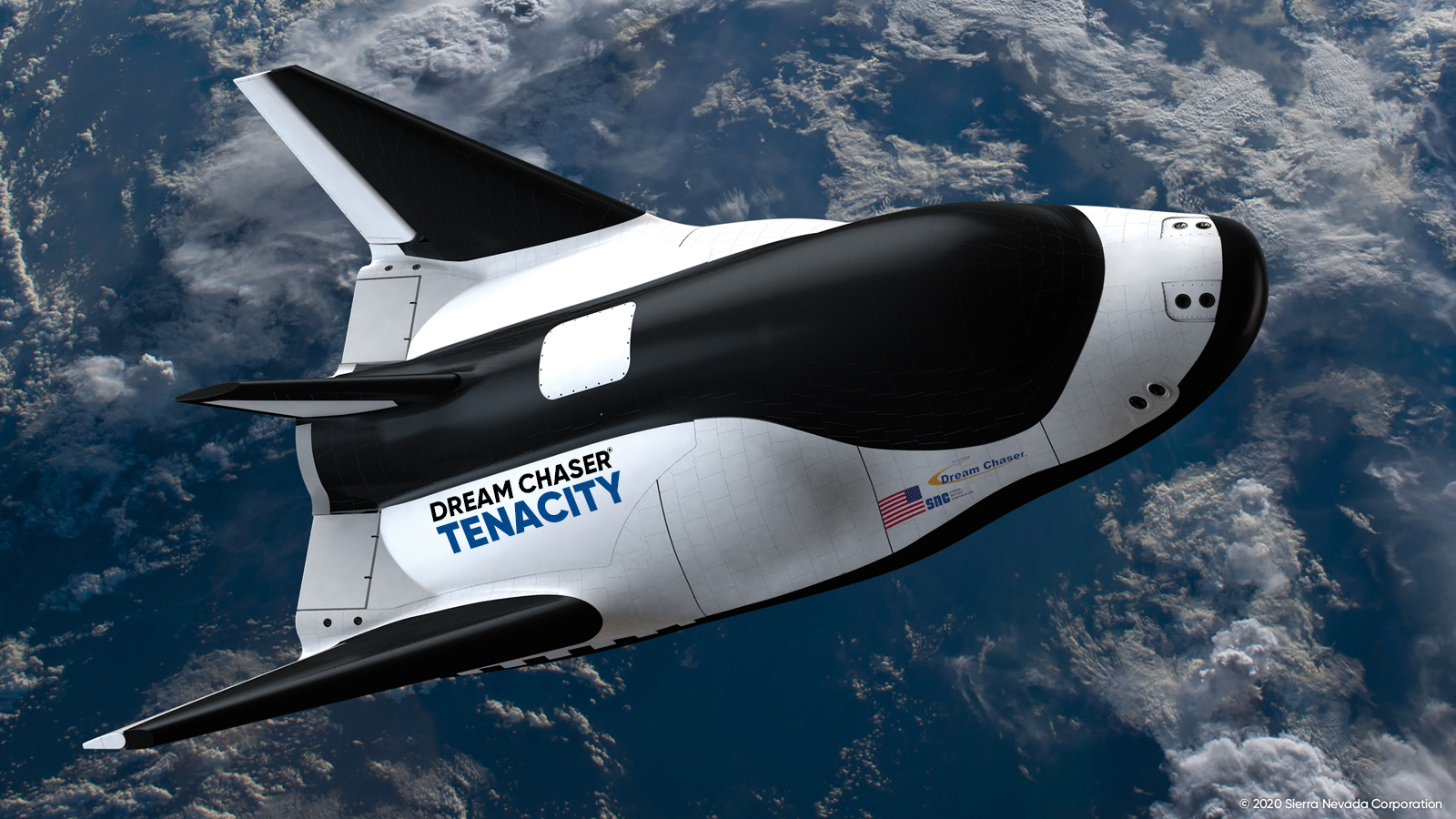 ESPAÇO: 'Tenacity', o primeiro Dream Chaser operacional da Sierra Nevada