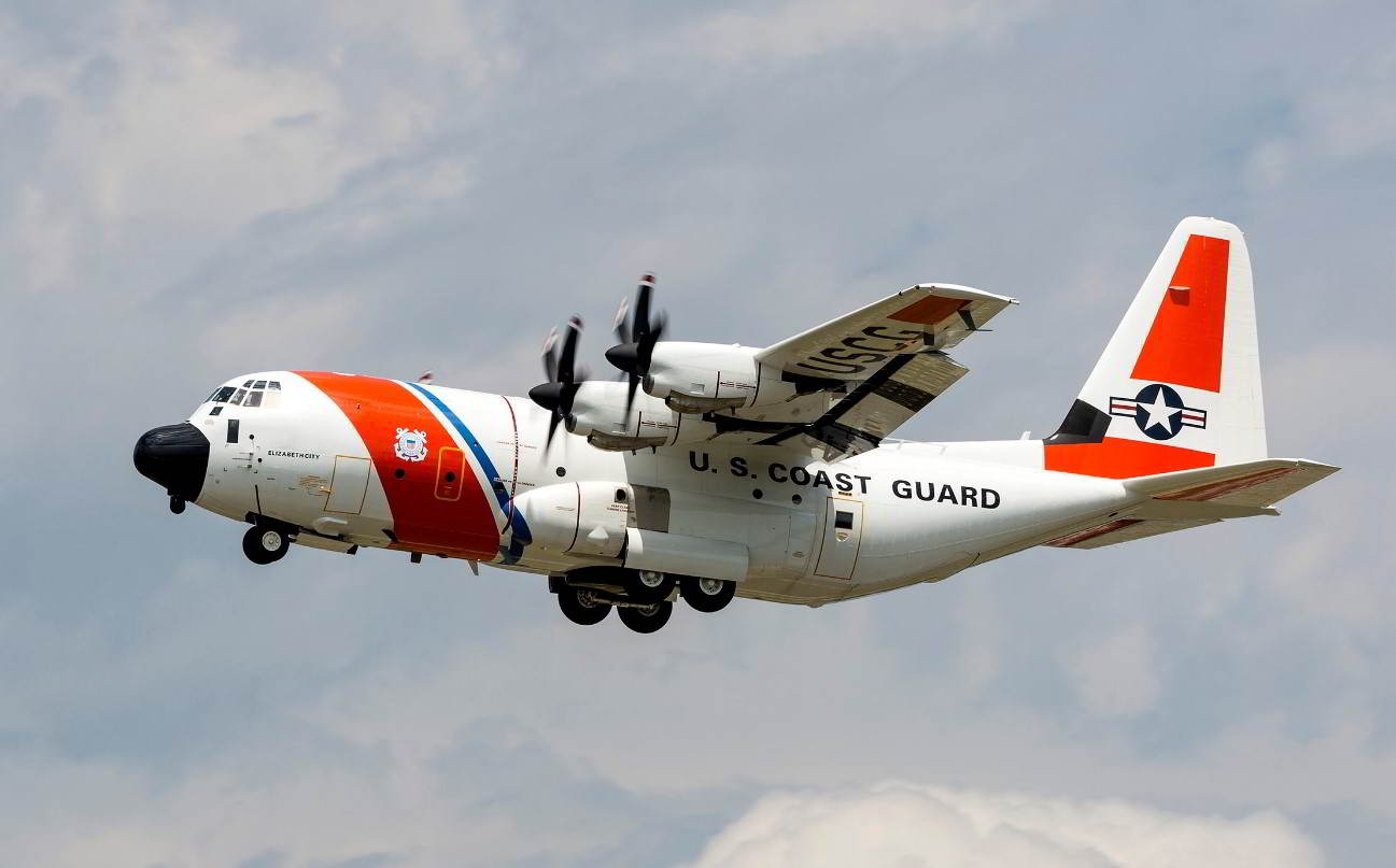航空機・ヘリコプター 1/100 Postage Stamp C-130 US Coast Guard 航空機・ヘリコプター 1/100 Postage Stamp C-130 US Coast Guard