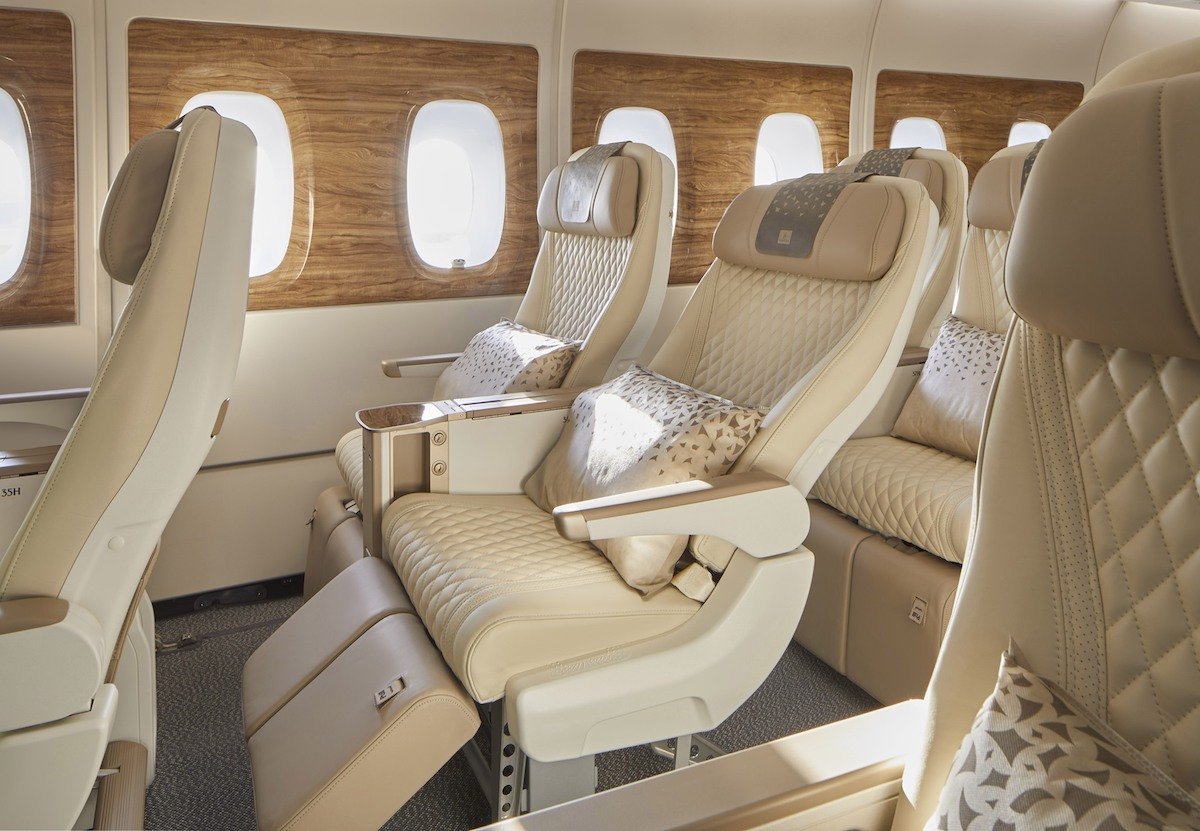 A380: Emirates apresenta cabine Econômica Premium e define data de