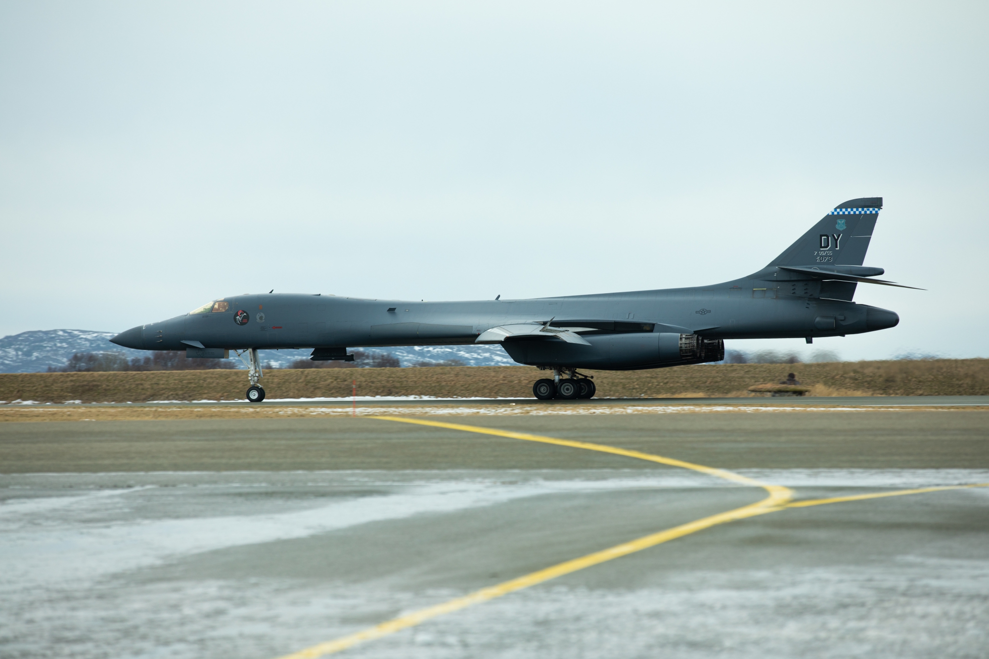 IMAGENS: Bombardeiros B-1B Baseados Na Noruega Participam Do Seu ...