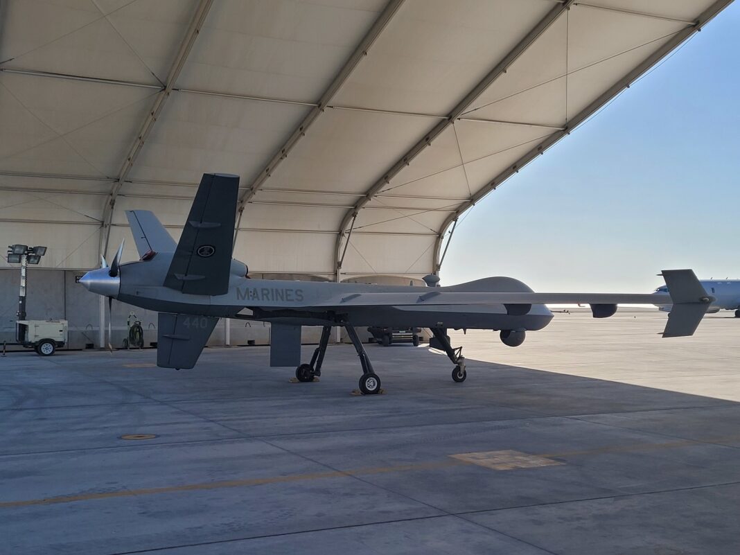Remote Split Operations Drone MQ-9A do USMC completa 10.000 horas de voo em apoio às operações ...