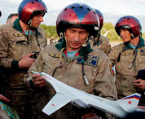 A História Do Presidente Russo Vladimir Putin A Bordo Do Bombardeiro Tu ...