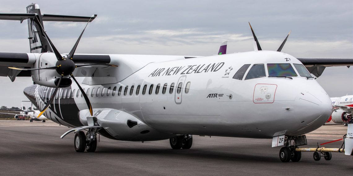 A companhia aérea usa turboélices ATR para fornecer ligações aéreas domésticas essenciais de forma sustentável.