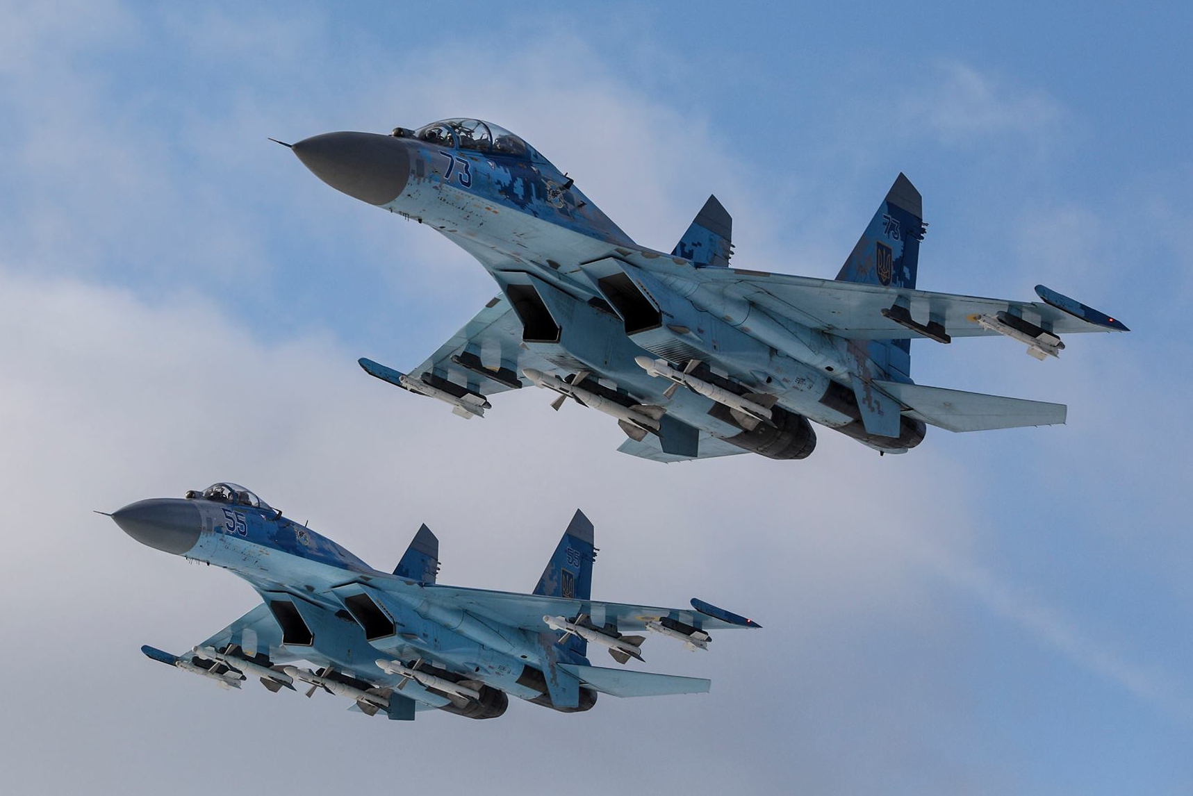 Força Aérea dos EUA coloca um Sukhoi Su-27 Flanker da Ucrânia em