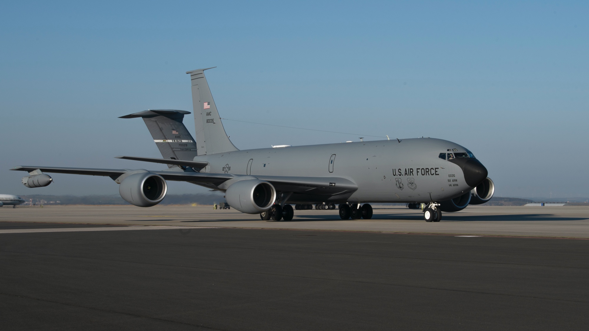 Auch die US-Luftwaffe schickt KC-135-Tanker nach Deutschland