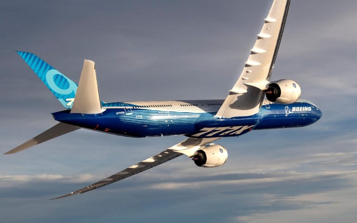 Entregas do Boeing 777X serão adiadas pelo menos até o início de 2025