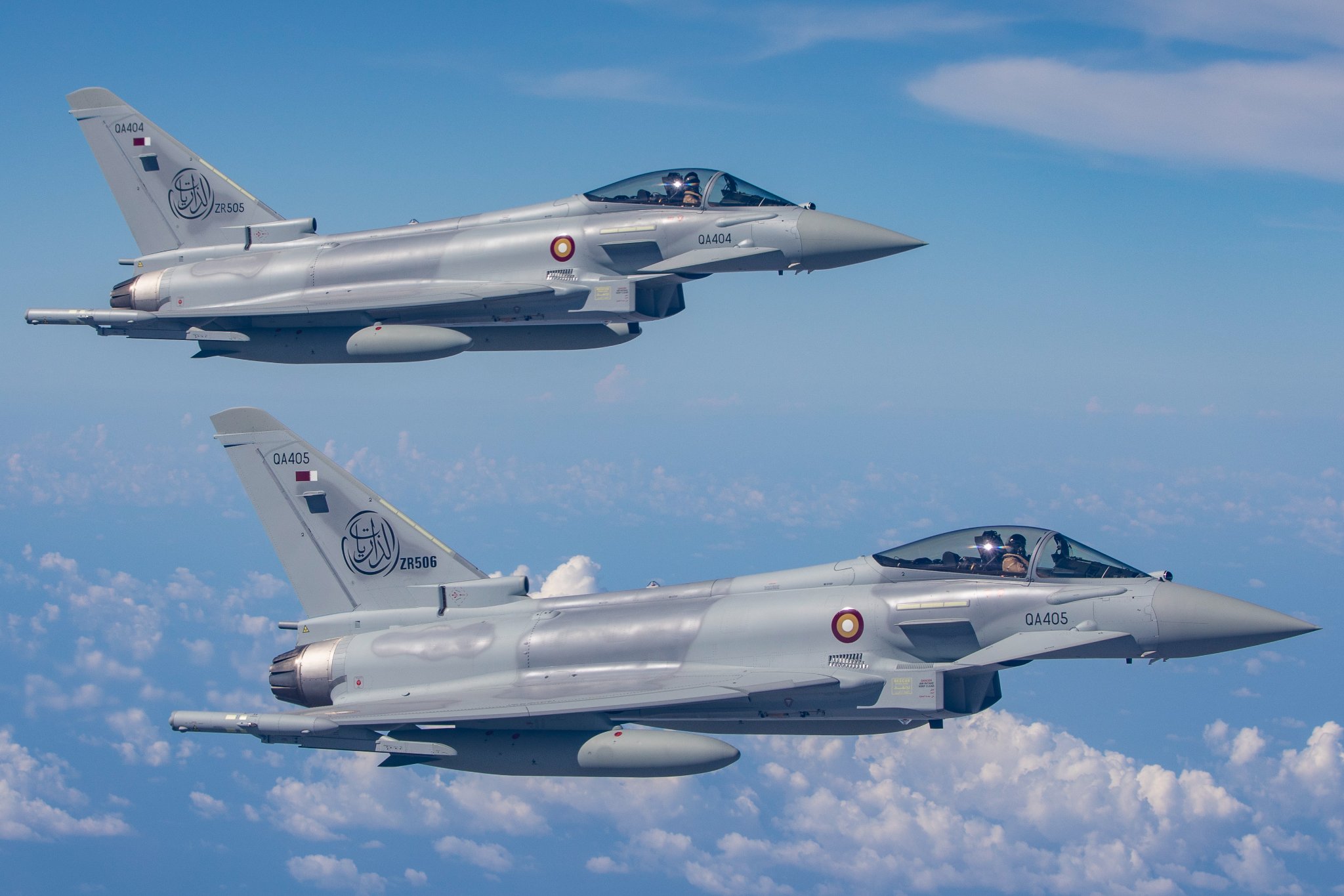 Catar recebeu seus primeiros Typhoons prontos para operação, mas o translado não foi tão tranquilo – Cavok Brasil