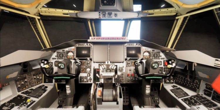 Imagem Do Novo Cockpit Do B-52 Mostra Um Layout Mais Limpo