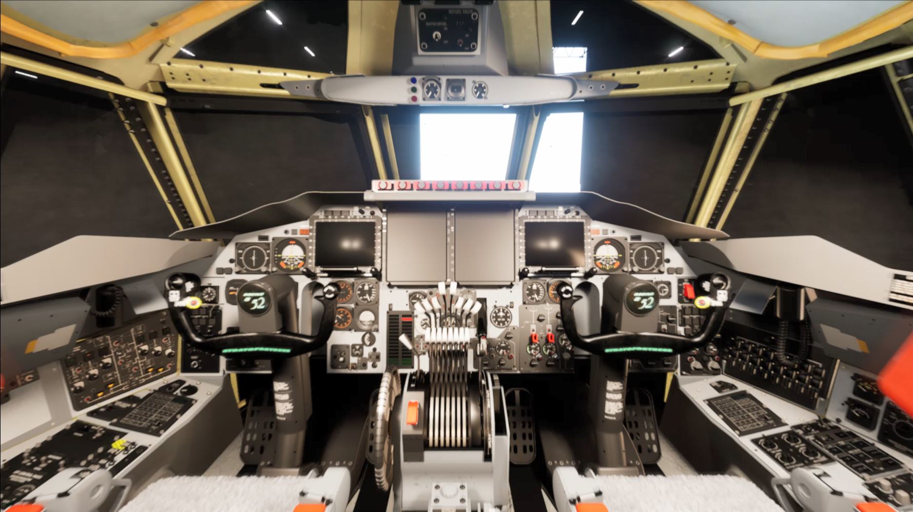 Imagem Do Novo Cockpit Do B-52 Mostra Um Layout Mais Limpo