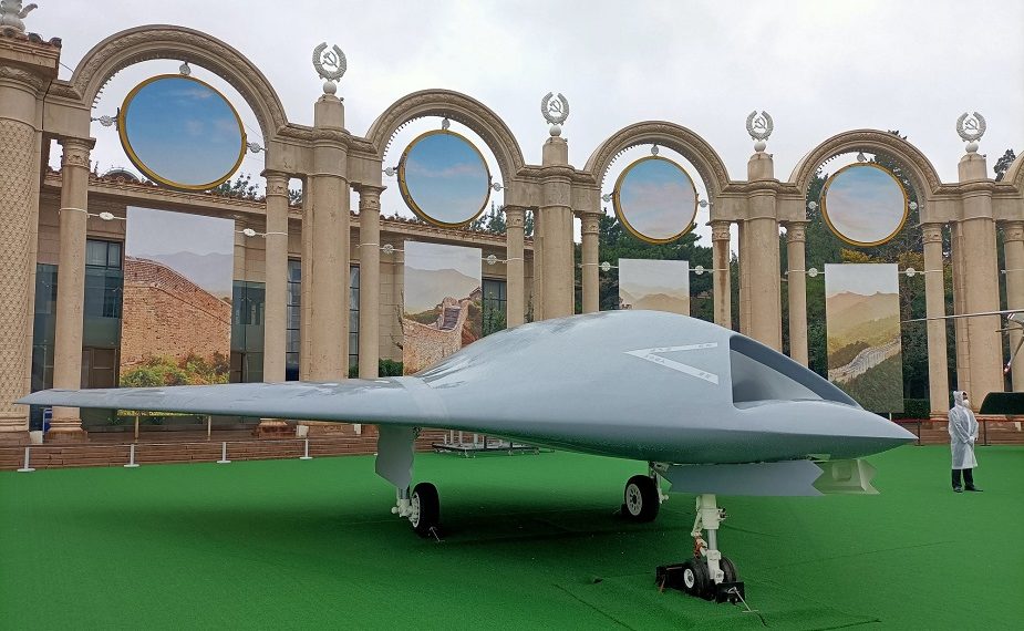 Drone stealth chinês GJ-11 é exibido no Dia Nacional da China