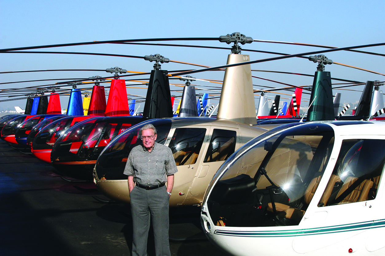 Robinson Helicopter Founder Frank Robinson Dies at Age 92