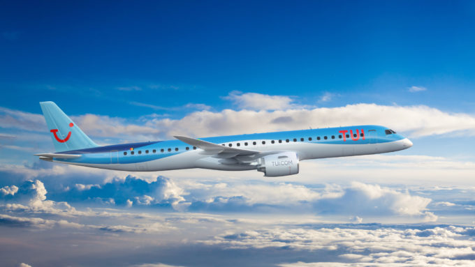 Embraer e TUI assinam acordo de serviços para frota de E-Jets E2