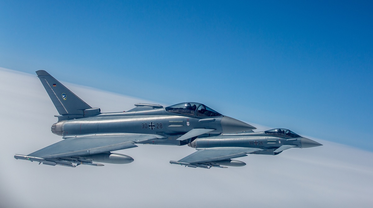 Alemanha oferece Eurofighters para proteger o espaço aéreo polonês
