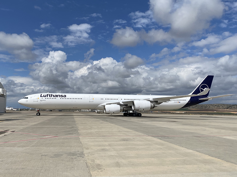 Lufthansa colocará todas as suas aeronaves Airbus A340-600