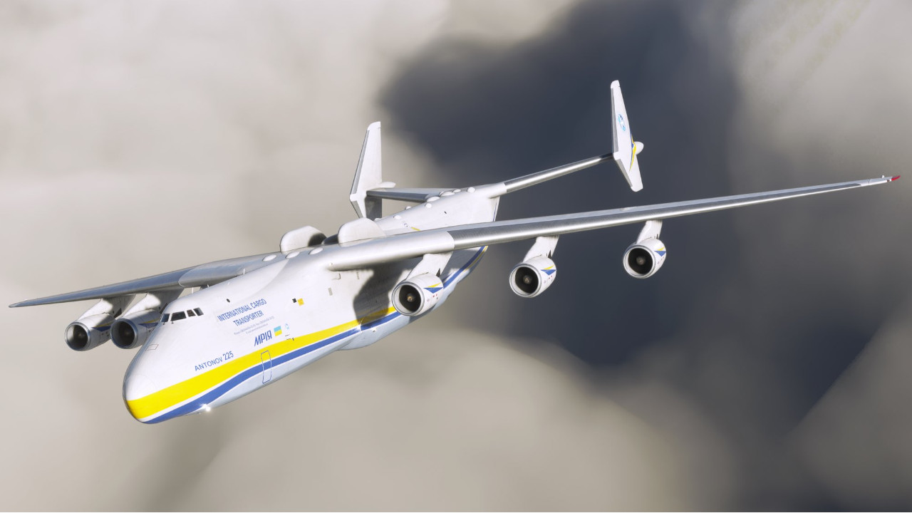 Antonov An-225: maior avião do mundo chega ao Flight Simulator