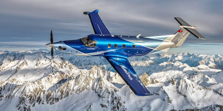 A frota global da última geração do PC-12, o PC-12 NGX, atingiu a marca de 100.000 horas de voo no final de janeiro de 2023. (Foto: Pilatus Aircraft)