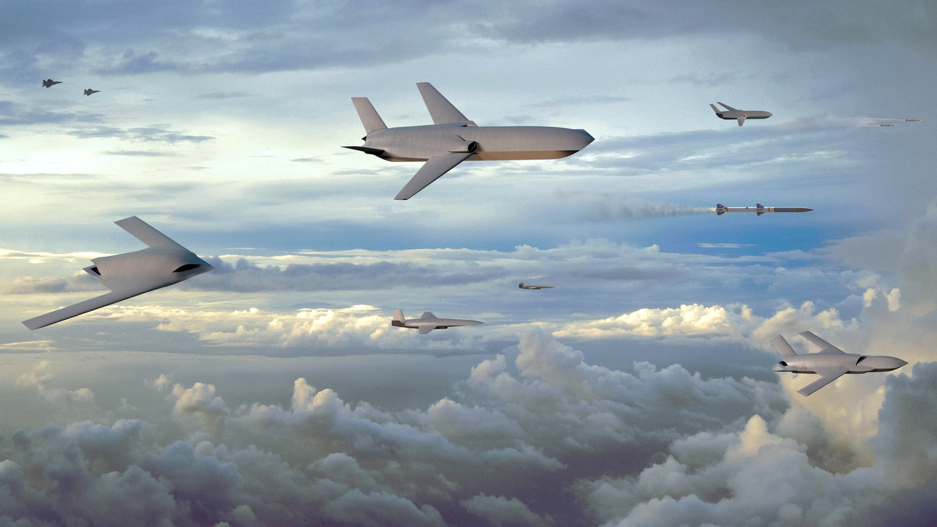 General Atomics apresenta família Gambit de aeronaves de combate ...