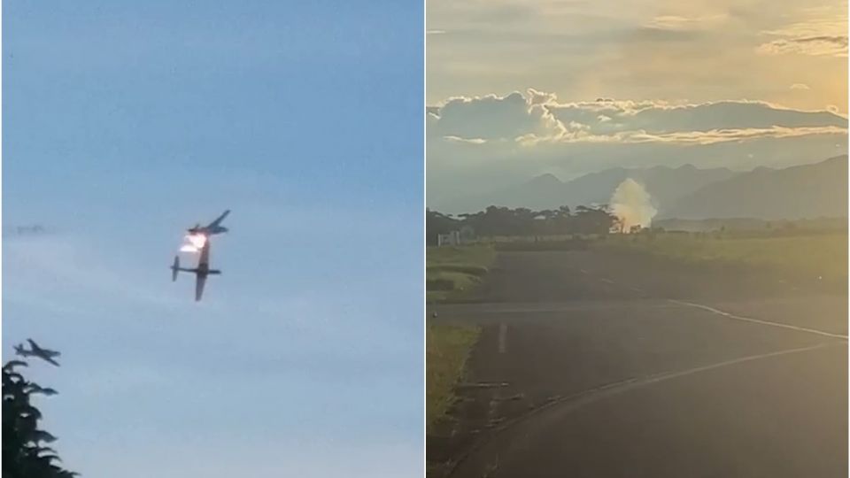 Aviões brasileiros da Força Aérea da Colômbia colidem; veja vídeo