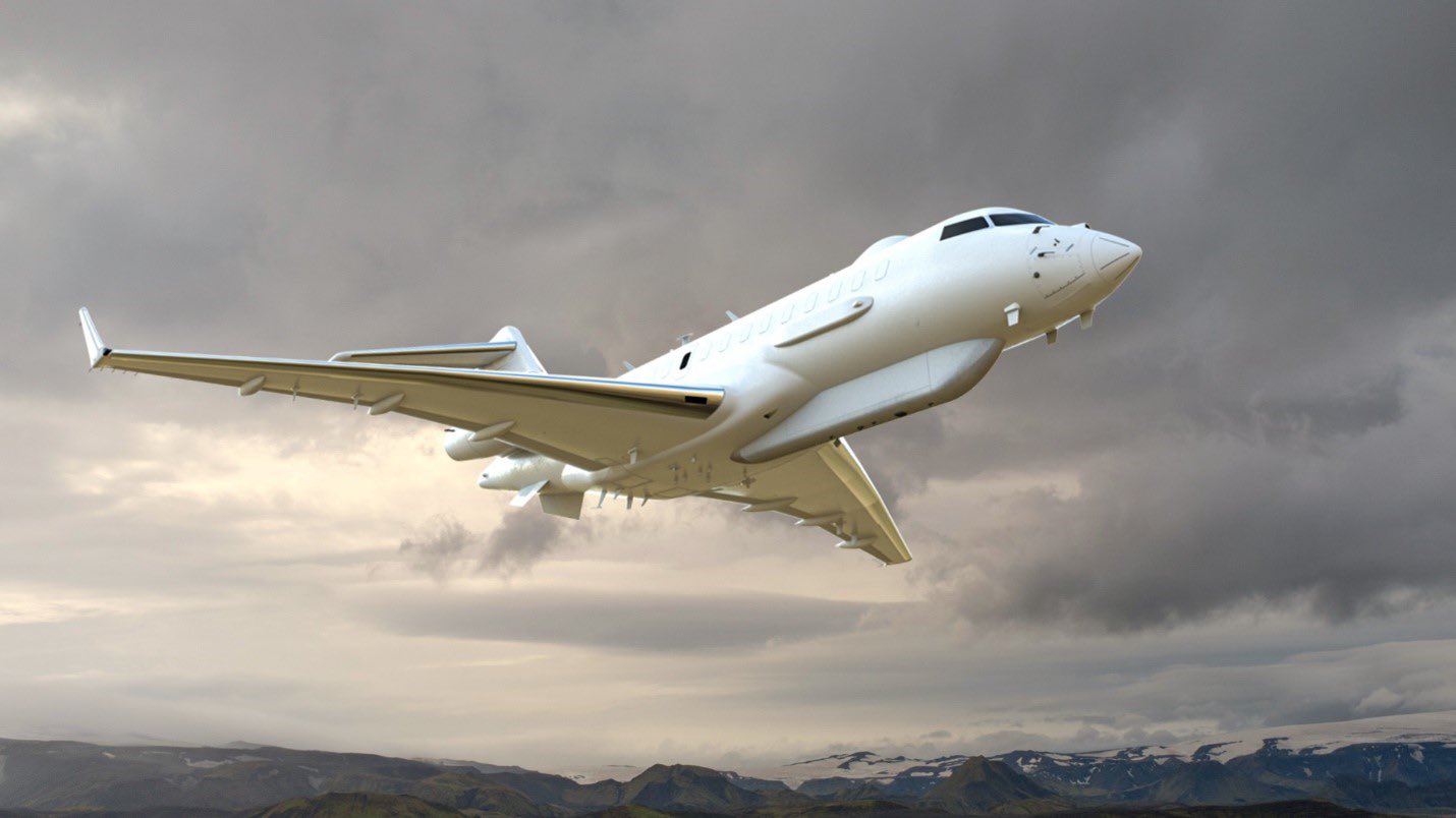 Exército dos EUA seleciona jato Bombardier Global 6500 para programa ...